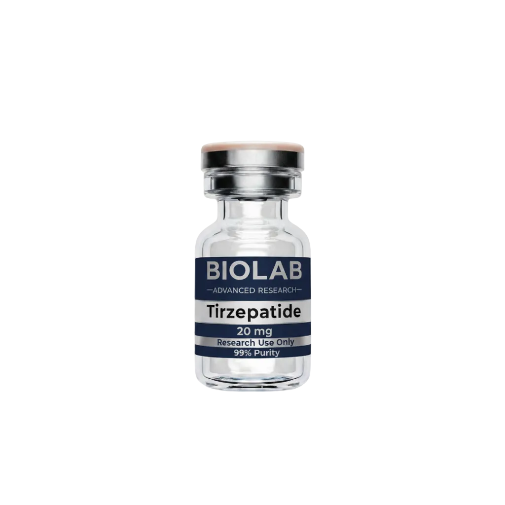 Tirzepatide 20mg + Agua Bacteriostatica 3ml