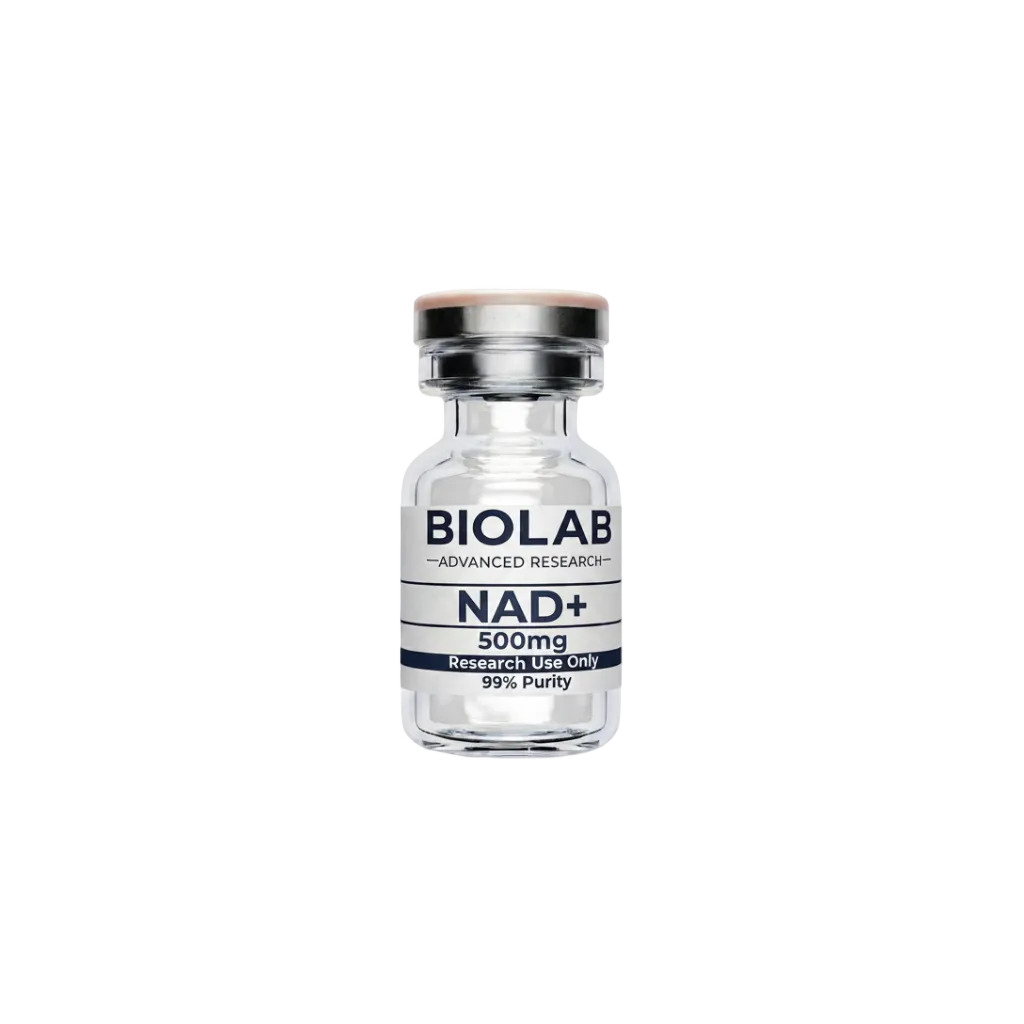 NAD+ 500mg + Agua Bacteriostatica 3ml