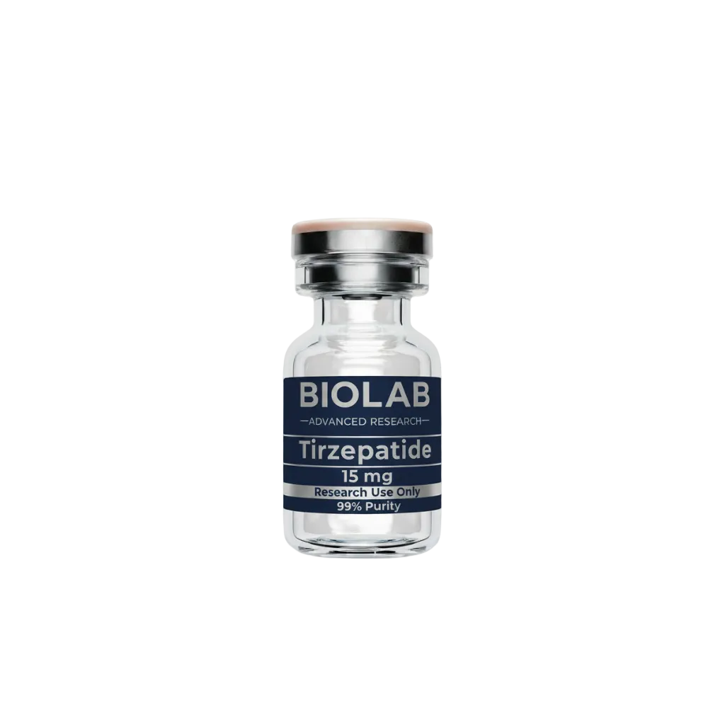 Tirzepatide 15mg + Agua Bacteriostatica 3ml
